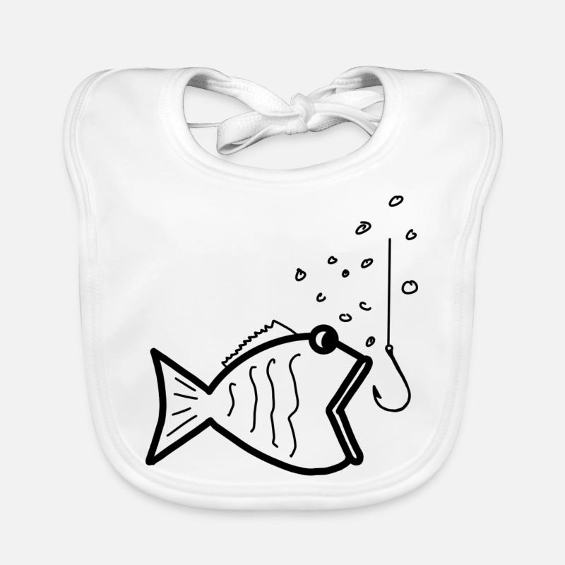 Pêche pêche pêche Bavoir bio Bébé