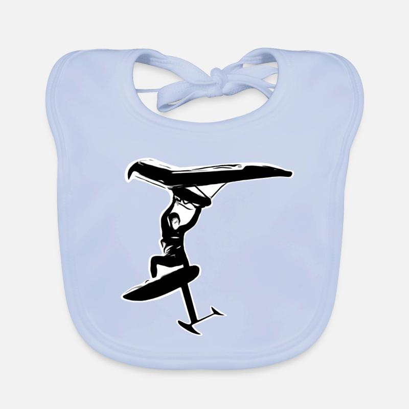 Saut wingfoil Bavoir bio Bébé