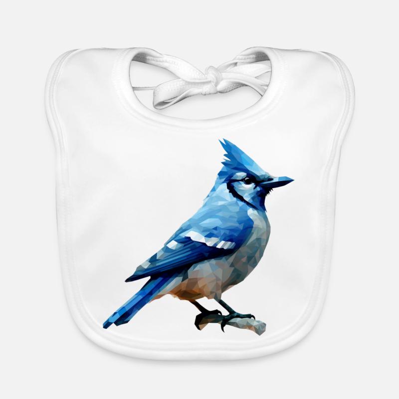 Blauhäher Baby Bio-Lätzchen