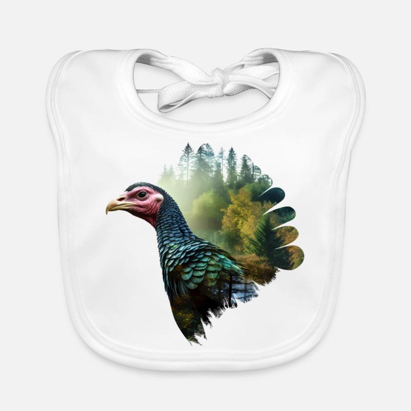 Turkey Organic Baby Bibs