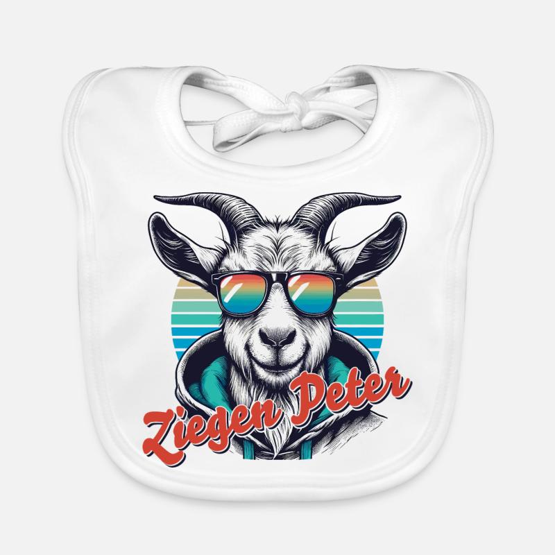 Goats Peter Organic Baby Bibs