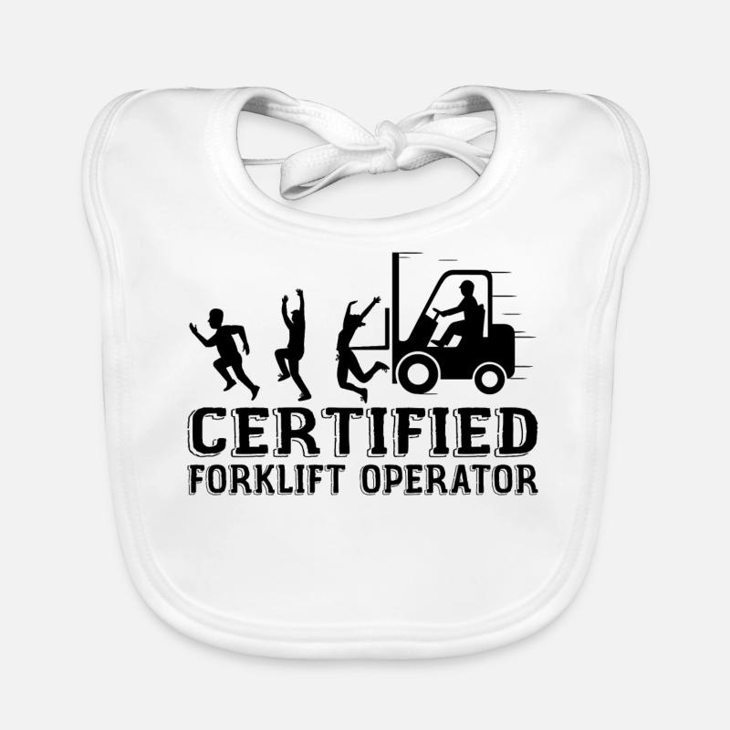 Certified Forklift Operator Bavoir bio Bébé
