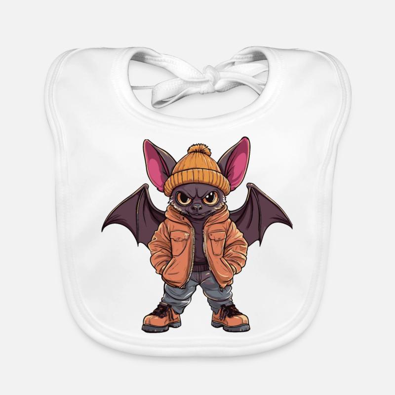 Bat Mode Hiver Bavoir bio Bébé
