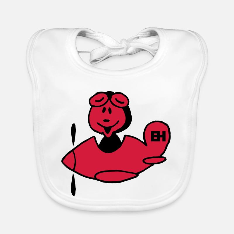 Flugzeug Baby Bio-Lätzchen