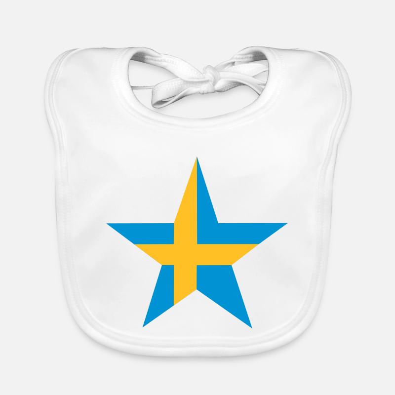 Swedish star Organic Baby Bibs