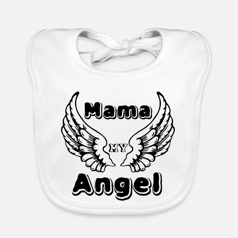Mama Angel Mutter Muttertag Liebe Geschenk Baby Bio-Lätzchen