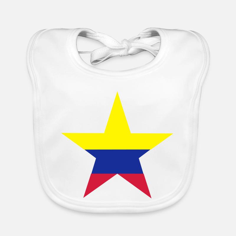 Étoile colombienne Bavoir bio Bébé