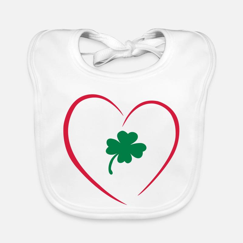 Valentine's Bavoir bio Bébé