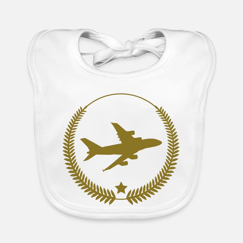 Aviation / Luftfahrt [Pilot] Baby Bio-Lätzchen