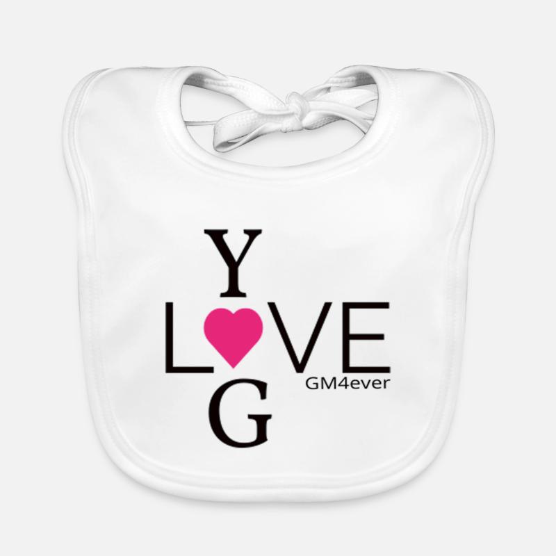 YogLove Geschenk Baby Bio-Lätzchen
