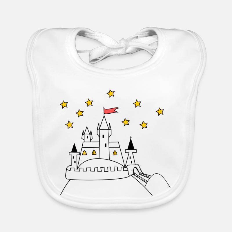 Castle Organic Baby Bibs