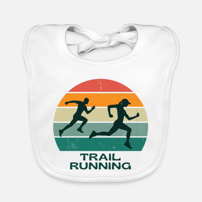trail, running, running trail Bavoir bio Bébé