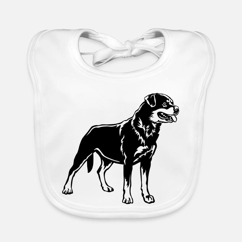 Rottweiler Bavoir bio Bébé