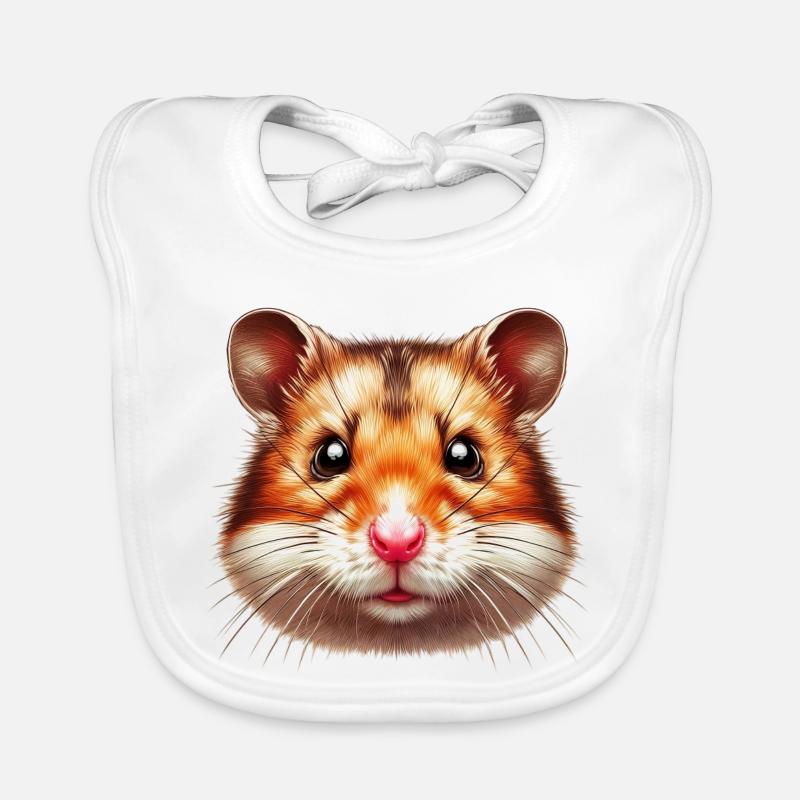 Hamster Bavoir bio Bébé