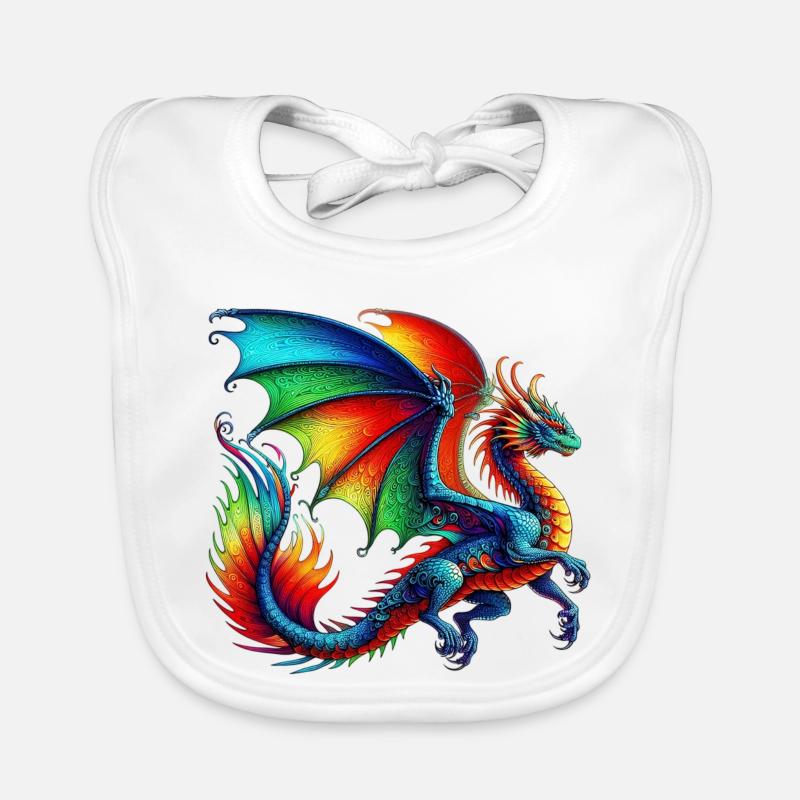 Drache Baby Bio-Lätzchen