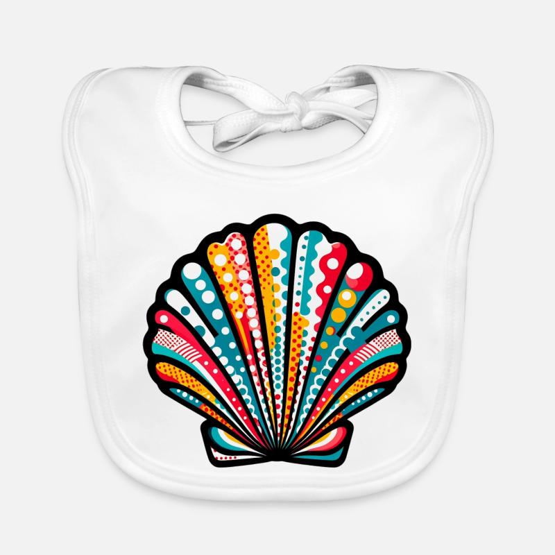 Coquille Bavoir bio Bébé