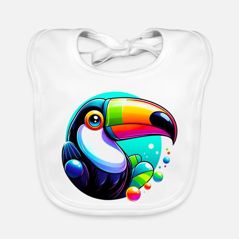 Toucan Bavoir bio Bébé