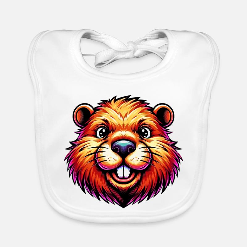 Castor Bavoir bio Bébé