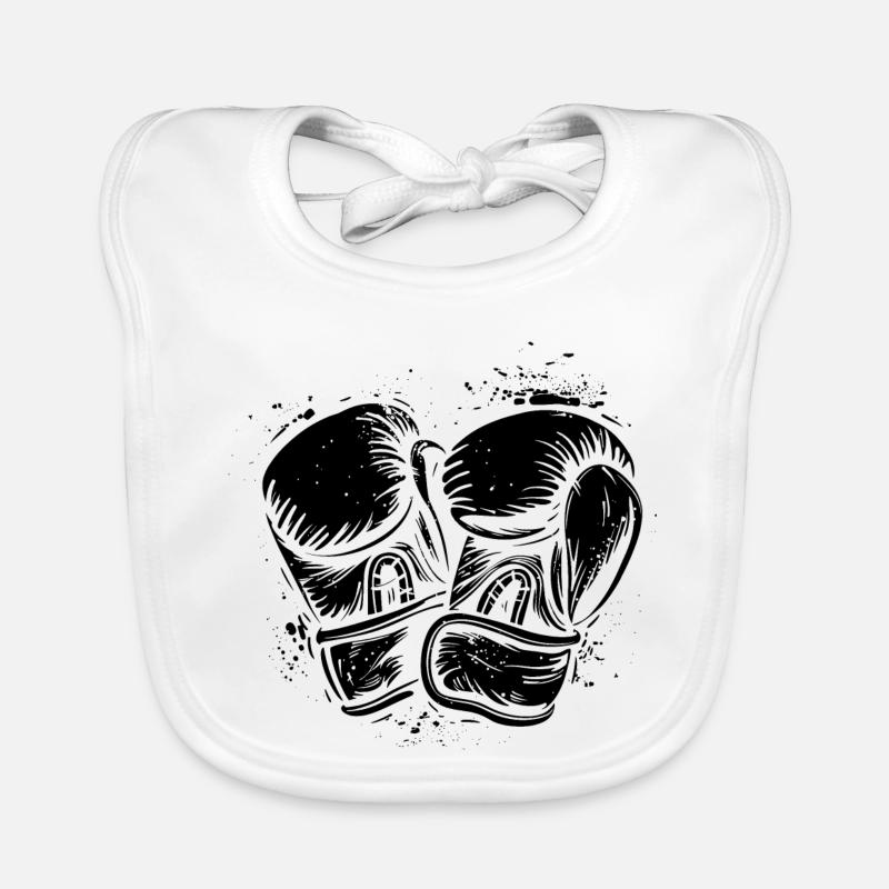 Boxhandschuhe Baby Bio-Lätzchen