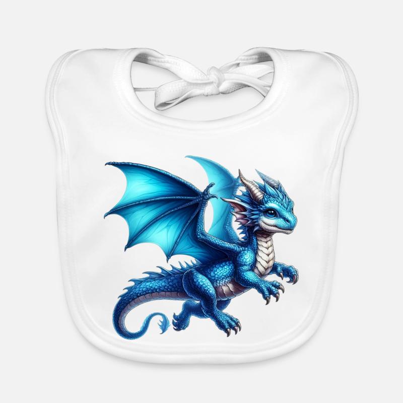Drache Baby Bio-Lätzchen