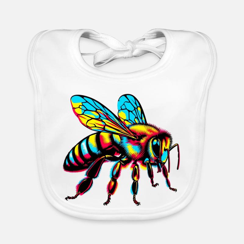 Abeille Bavoir bio Bébé