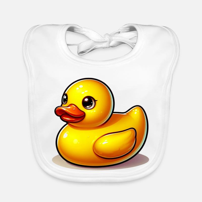 Caneton Canard Canard Canard Bavoir bio Bébé