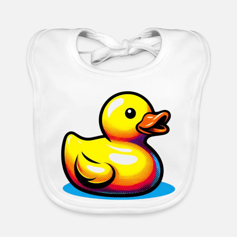 Caneton Canard Canard Canard Bavoir bio Bébé