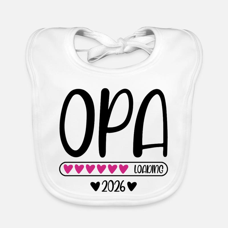 Opa 2026 loading Baby Bio-Lätzchen