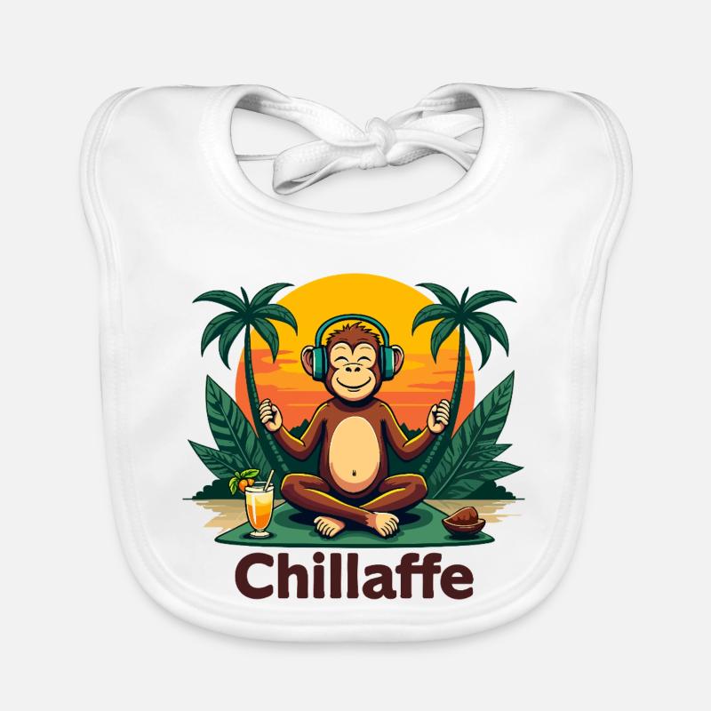 Chillaffe – Zen-Mode on Baby Bio-Lätzchen