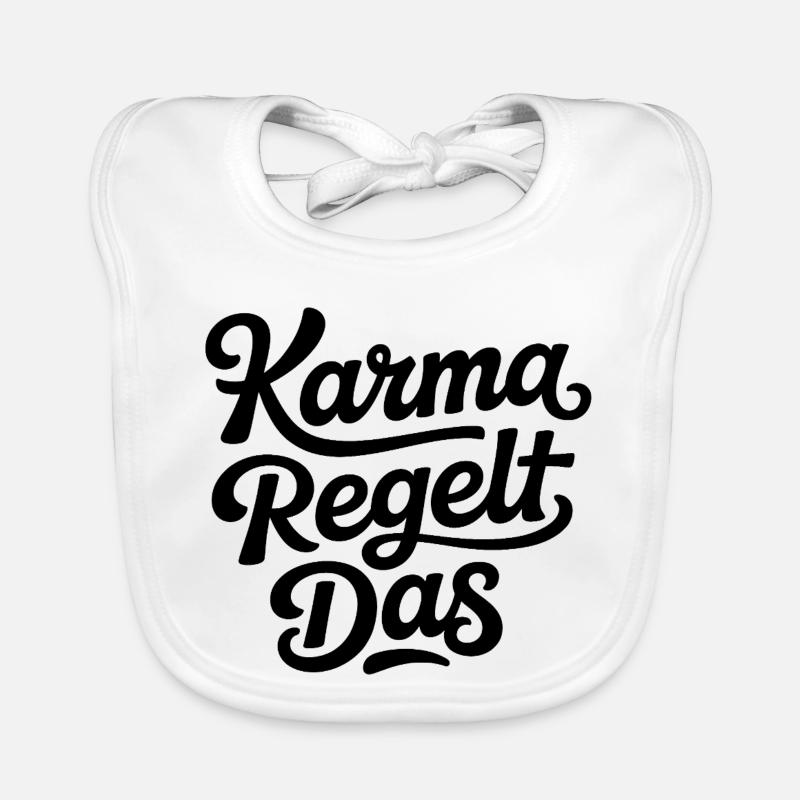 Le karma régule cela Bavoir bio Bébé