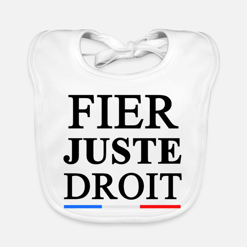 FIER_JUSTE_DROIT Baby Bio-Lätzchen