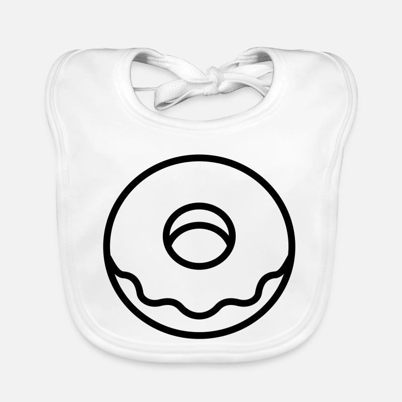 Doughnut Organic Baby Bibs