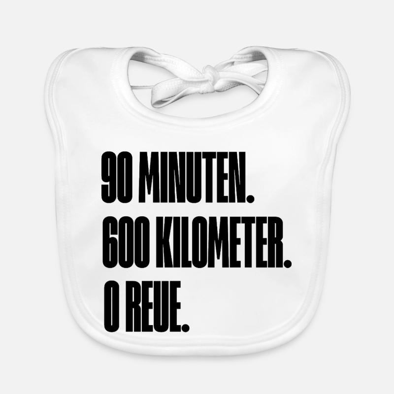 Culte de la courbe. Bavoir bio Bébé
