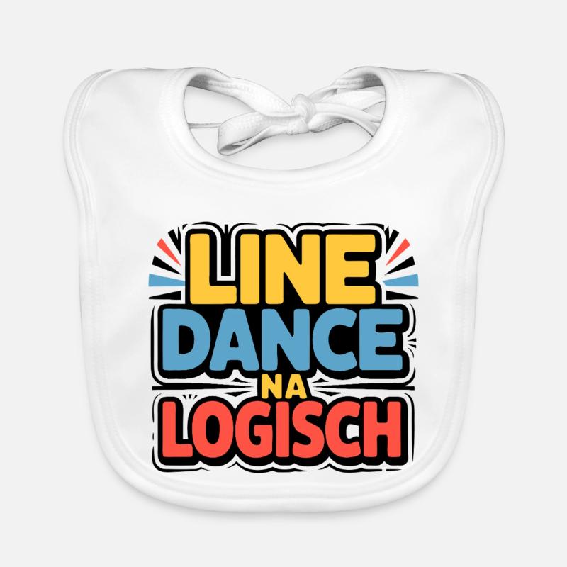 Logique de la danse en ligne Bavoir bio Bébé