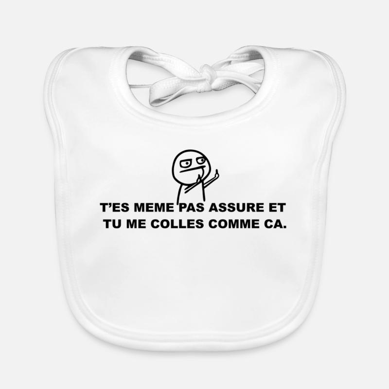 Colle Pas Comme Ça ! Bavoir bio Bébé