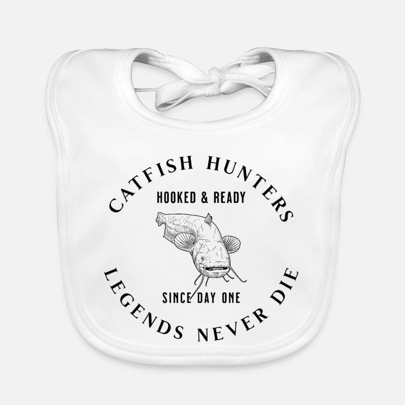 Catfish Hunters - Legends Never Die Baby Bio-Lätzchen