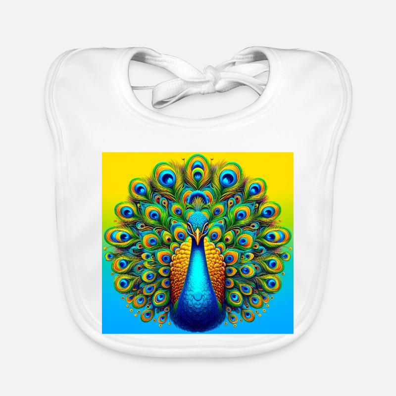 paon Bavoir bio Bébé