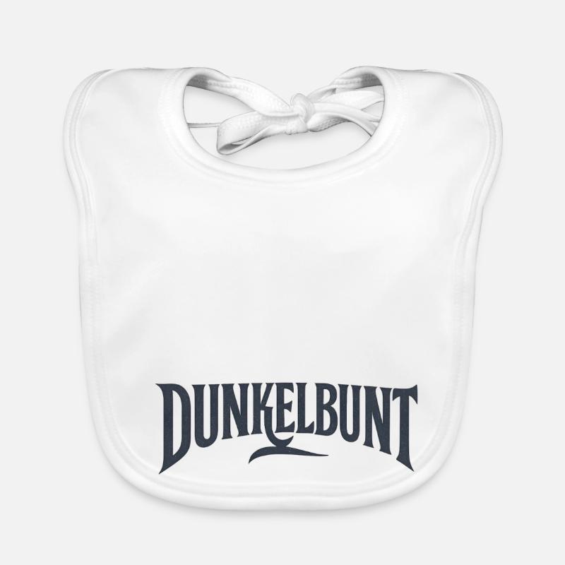 Dunkelbunt Black Edition Baby Bio-Lätzchen