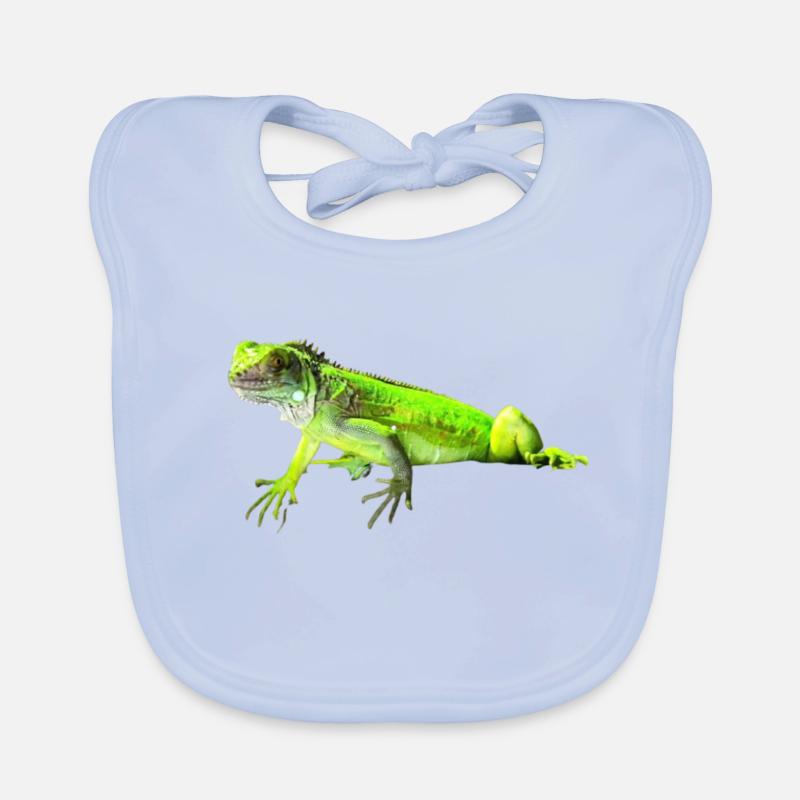 Iguane Bavoir bio Bébé