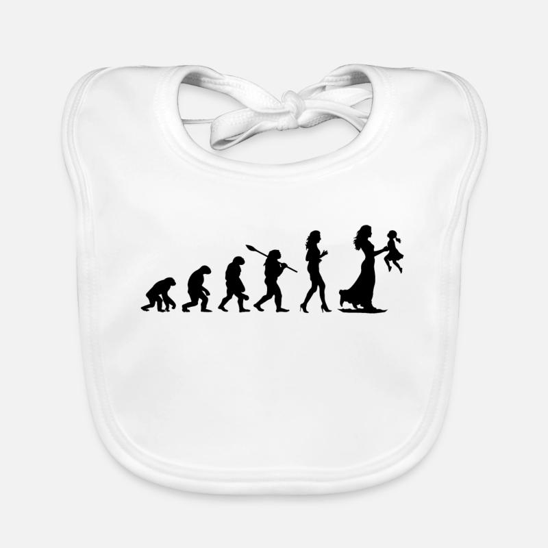 Mama Mother Evolution - Mom-to-be Gift Organic Baby Bibs