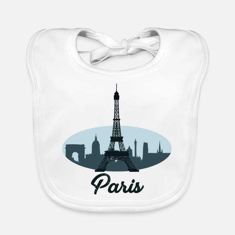 Paris Organic Baby Bibs
