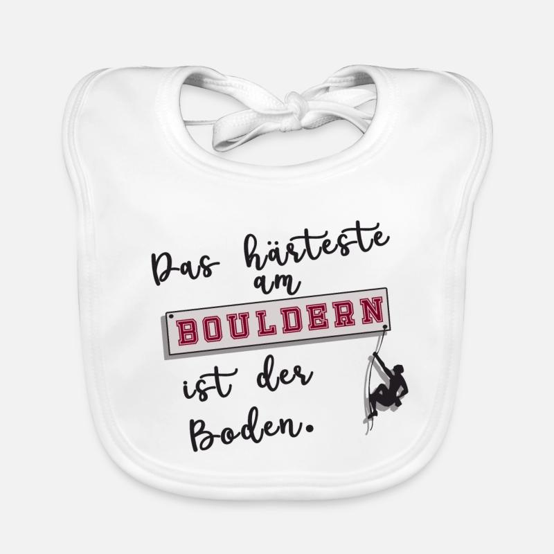 bouldering Organic Baby Bibs
