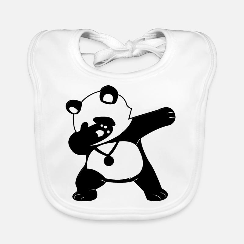Dabbing Panda Dab Organic Baby Bibs