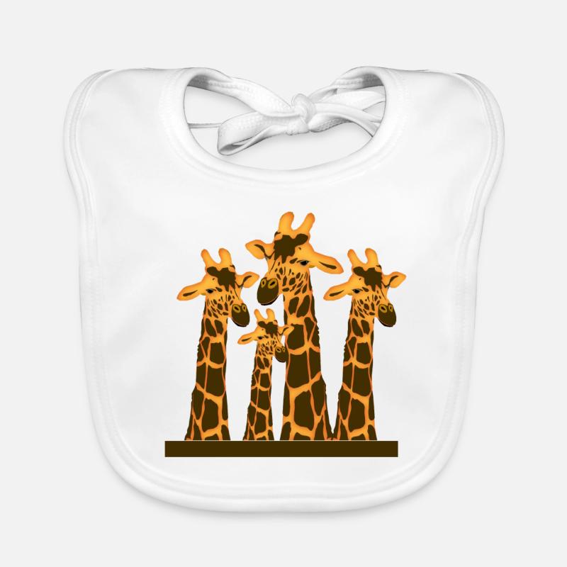 giraffe Organic Baby Bibs