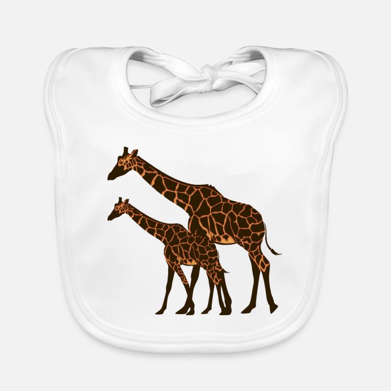 Giraffe Baby Bio-Lätzchen