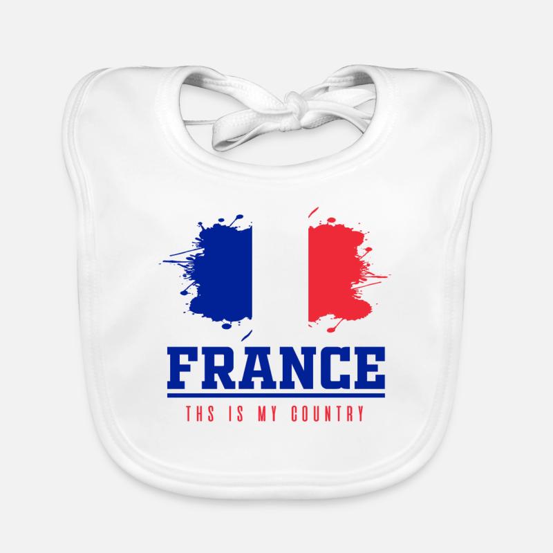 Frankreich Baby Bio-Lätzchen