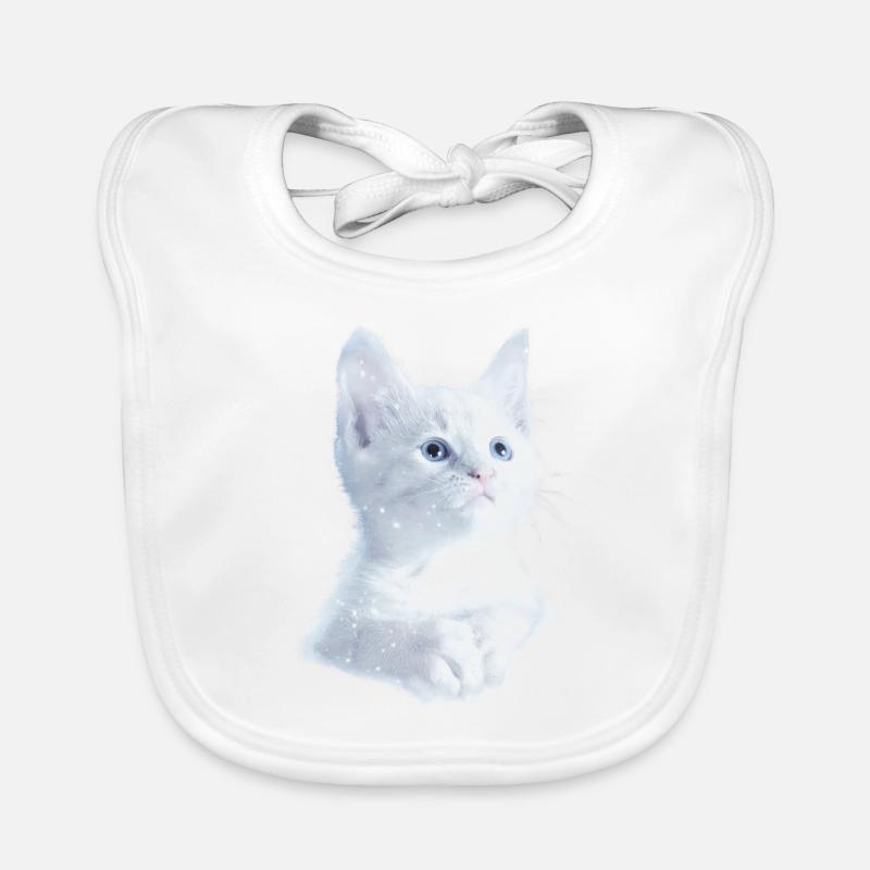 Chemise Chats Chaton Kitty Bavoir bio Bébé