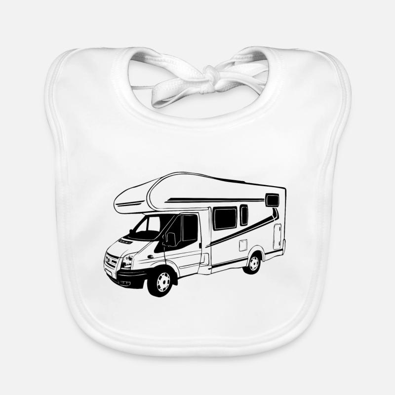Wohnmobil - Caravan - Camping - Camper Baby Bio-Lätzchen
