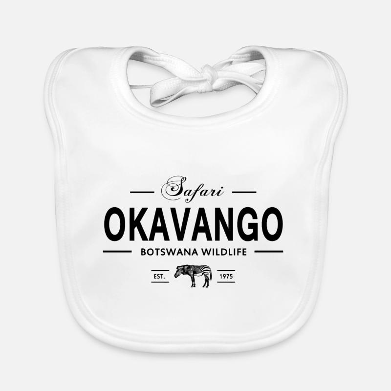 Botswana - Zebra Baby Bio-Lätzchen