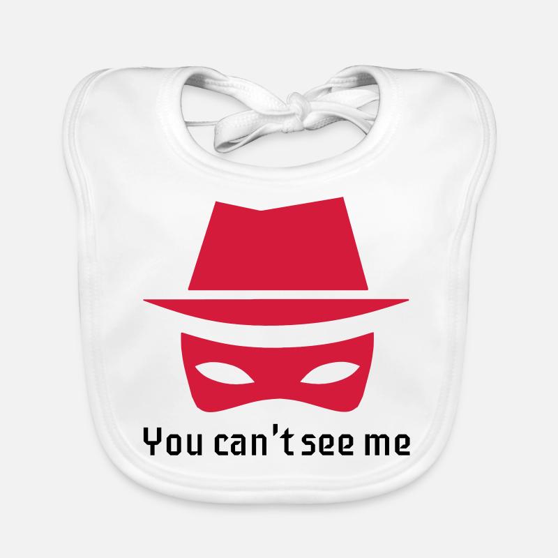 The invisible spy Organic Baby Bibs